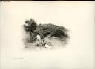Village des Beni-Yenni - Une photogravure en monochrome extraite de la revue mensuelle L'Algérie artistique et pittoresque (vers 1890).. Collectif