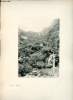 Cascades de Tlemcen - Une photogravure en monochrome extraite de la revue mensuelle L'Algérie artistique et pittoresque (vers 1890).. Collectif