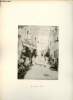 Dans le petit babel algérien ... En Ramadan - Une photogravure en monochrome extraite de la revue mensuelle L'Algérie artistique et pittoresque (vers ...