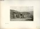 Habitation Kabyle - Une photogravure en monochrome extraite de la revue mensuelle L'Algérie artistique et pittoresque (vers 1890).. Collectif