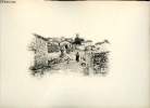 Village Kabyle - Une photogravure en monochrome extraite de la revue mensuelle 'Algérie artistique et pittoresque (vers 1890).. Collectif