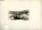 Oran vu du Fort Lamoune - Une photogravure en monochrome extraite de la revue mensuelle 'Algérie artistique et pittoresque (vers 1890).. Collectif