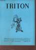 Triton supplément de documentation maritime au neptunia n°50 - Fascicule 45 2e trimestre 1958 - Le Phénix vaisseau dit de Colbert 1670 - le yachting ...