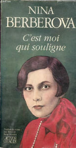 C'est moi qui souligne - Autobiographie.
