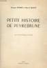 Petite histoire de Peyrebrune - Extrait de la Revue du Rouergue avril-juin 1958.. Connes Georges & Poncié Marcel