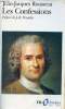 Les Confessions - Collection Folio n°2776.. Rousseau Jean-Jacques