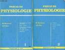 Précis de physiologie - En deux tomes - Tomes 1 + 2 .. H.Hermann & J.F.Cier