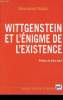Wittgenstein et l'énigme de l'existence - La forme et l'expression - Collection Science, histoire et société.. Halais Emmanuel
