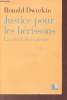 Justice pour les hérissons la vérité des valeurs - Collection le champ éthique.. Dworkin Ronald