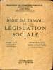 Droit du travail et législation sociale - Collection Bibliothèque des techniciens comptables.. Mane Roland & Petitlaurent Victor