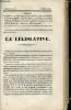 La Mode 20e année 15 mai 1849 - La législative - le mal ses causes son remède - Flavia par Madame la Comtesse Merlin - bulletin théâtral - mosaïque ...