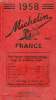 Michelin France 1958.. Collectif