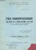 Etude neuropsychologique d'un dérive de la benzodiazepine le Ro5 6901 - Thése pour le doctat en Médecine - Univeristé de Bordeaux année 1969.. ...