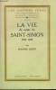La vie du Comte de Saint-Simon 1760-1825 - Collection les cahiers verts n°54 - Exemplaire n°1361 sur papier vergé bouffant.. Leroy Maxime