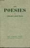 Les poésies - Collection les cahiers verts n°6 - Exemplaire sur alfa n°1895.. D'Houville Gérard