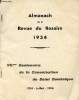 Almanach de la Revue du Rosaire 1934 - VIIme Centenaire de la Canonisation de Saint Dominique 1234 juillet 1934.. Collectif