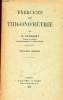 Exercices de trigonométrie - 2e édition.. Th.Caronnet