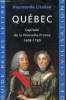 Québec Capitale de la Nouvelle-France 1608-1760 - Collection Guide belles lettres des civilisations.. Litalien Raymonde