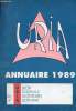 URIA Union Régionale des Ingénieurs d'Aquitaine - Annuaire 1989.. Collectif