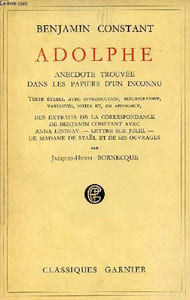 Adolphe anecdote trouvée dans les papiers d'un inconnu.