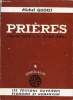 Prières - Collection Spiritualité n°8.. Quoist Michel
