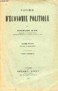 Cours d'économie politique - Tome premier - 10e édition révisée et augmentée.