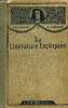 La litterature expliquées notions d'histoire littéraire, morceaux choisis, modèles de lecture expliquée, questions d'examen.. Ch.-M.des Granges & ...