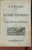 Lectures historiques - Histoire du moyen age et des temps modernes 1270-1610 - 3e édition revue.. J.-H.Mariéjol