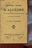 Premières notions d'algèbre avec de nombreux exercices à l'usage des écoles primaires - n°193.. Une réunion de professeurs