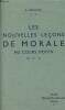Les nouvelles leçons de morale auc ours moyen lectures entretiens - Programme de 1945.. A.Souché