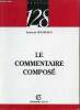 Le commentaire composé.. Fourcaut Laurent