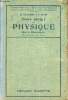 Cours abrgé de physique - Enseignement primaire supérieur.. M.Chassagny & F.Carré