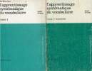 L'apprentissage systématique du vocabulaire - En deux tomes - Tomes 1 + 2 - Collection le français dans le monde / B.E.L.C.. Galisson Robert