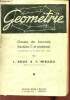 Géométrie classes de seconde (Sections C et moderne) programmes du 23 décembre 1941.. L.Roux & E.Miellou
