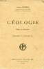 Géologie classe de cinquième - Programme du 23 décembre 1941.. Bourreil Georges