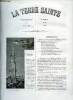 La Terre Sainte n°9 3e série 8e année n°164 lundi 1er mai 1882 - Chronique - le phare de Port-Saïd - du prétoire au calvaire - a quoi tient l'avenir ...