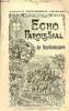 Echo paroissial de Rochemaure n°37 4e année janvier 1912 - Calendrier liturgique de janvier 1912 Jésus Marie Joseph - nos saints protecteurs - ...