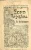 Echo paroissial de Rochemaure n°47 4e année novembre 1912 - Calendrier liturgique de novembre - l'église Notre-Dame des anges (suite) - chronique ...