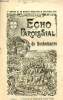 Echo paroissial de Rochemaure n°50 5e année février 1913 - Calendrier liturgique de février - l'église notre-dame des anges (suite) - chronique ...