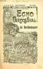Echo paroissial de Rochemaure n°65 6e année mai 1914 - Petit calendrier du mois de mai - chapelle et confrérie des pénitents (suite) - chronique ...