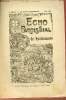 Echo paroissial de Rochemaure n°53 5e année mai 1913 - Calendrier liturgique de mai 1913 - l'église notre dame des anges (suite) - chronique ...