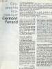 Clermont-Ferrand - Géographie économique textes et documents pour la classe n°19 6 juin 1968.. Collectif