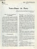 Notre-Dame de Paris - Histoire documents pour la classe n&deg;136 6-6-63.. Collectif
