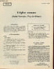 L'&eacute;glise romane (Saint-Nectaire, Puy-de-D&ocirc;me) - Histoire documents pour la classe n&deg;84 8-12-60.. Collectif