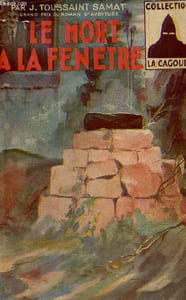 La mort à la fenêtre - Grand roman policier - Collection la cagoule n°25.