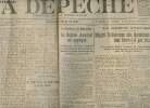 La dépêche journal de la démocratie n°19167 dimanche 10 avril 1921 52e année - Le panache - il faut fixer au plus vite le statut silésien - les ...