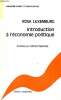 Introduction à l'économie politique - Collection Marxisme d'hier et d'aujourd'hui.. Luxembourg Rosa