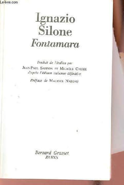 Fontamara.. Silone Ignazio