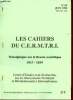 Les Cahiers du C.E.R.M.T.R.I. n°89 juin 1998 - Témoignages sur la Russie soviétique 1917-1924.. Collectif