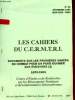 Les Cahiers du C.E.R.M.T.R.I. n°83 décembre 1996 - Documents sur les premières années du combat pour un parti ouvrier aux Etats-Unis (2) 1875-1900.. ...